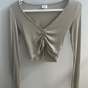 Sunday Best Long sleeve crop top size xs